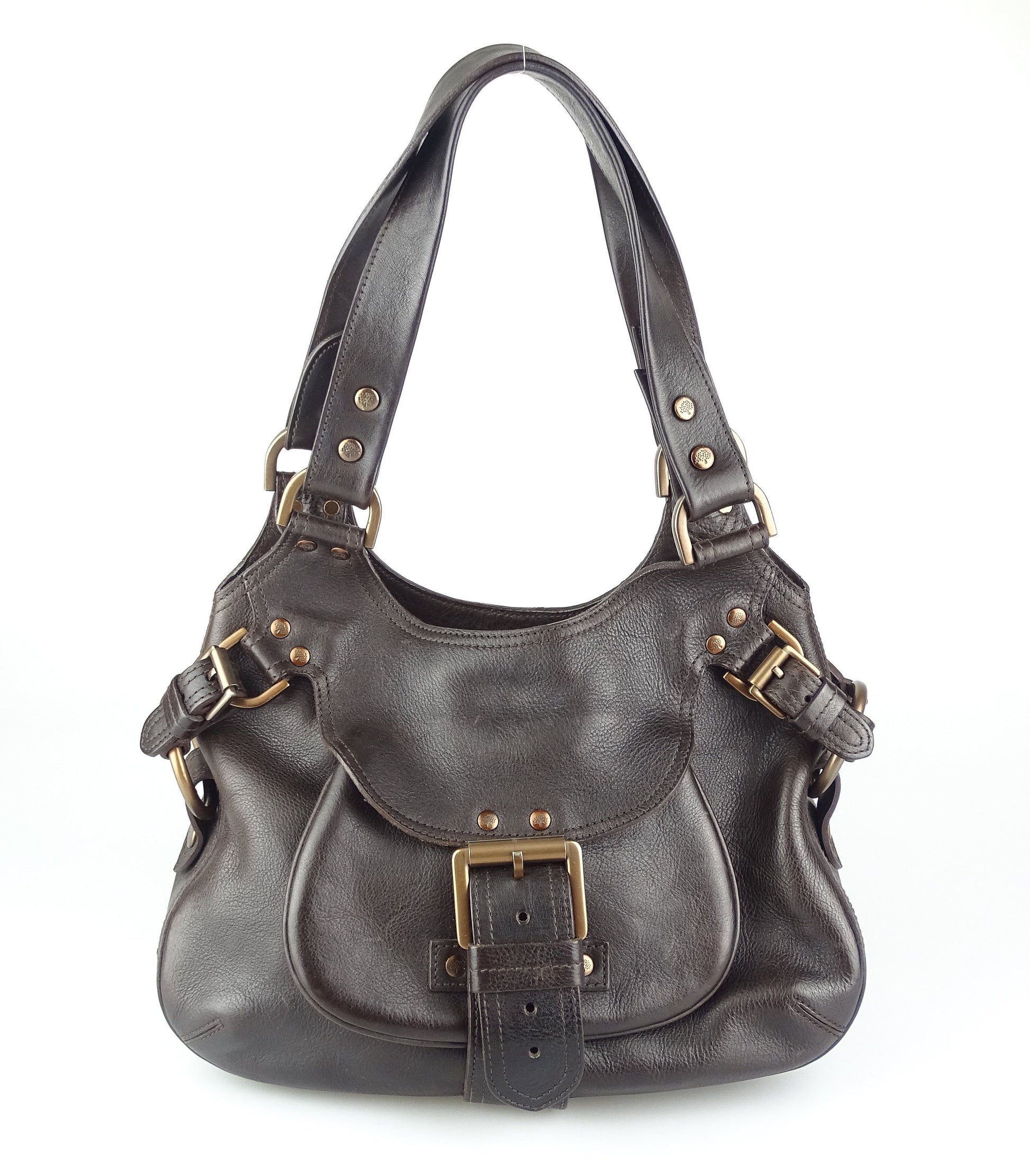 Mulberry Vintage Brown Leather Phoebe Bags Mulberry 