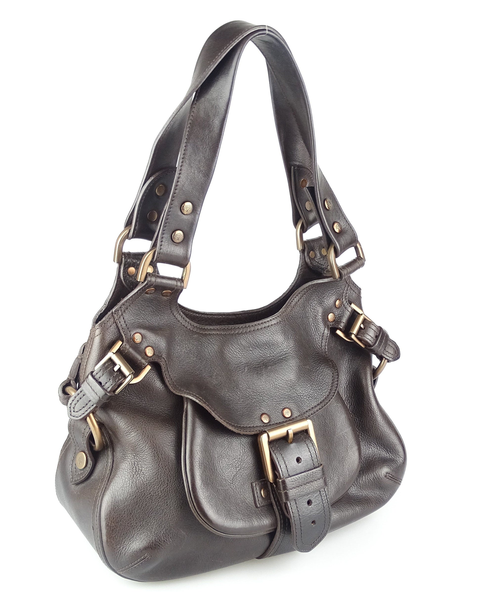 Mulberry Vintage Brown Leather Phoebe Bags Mulberry 