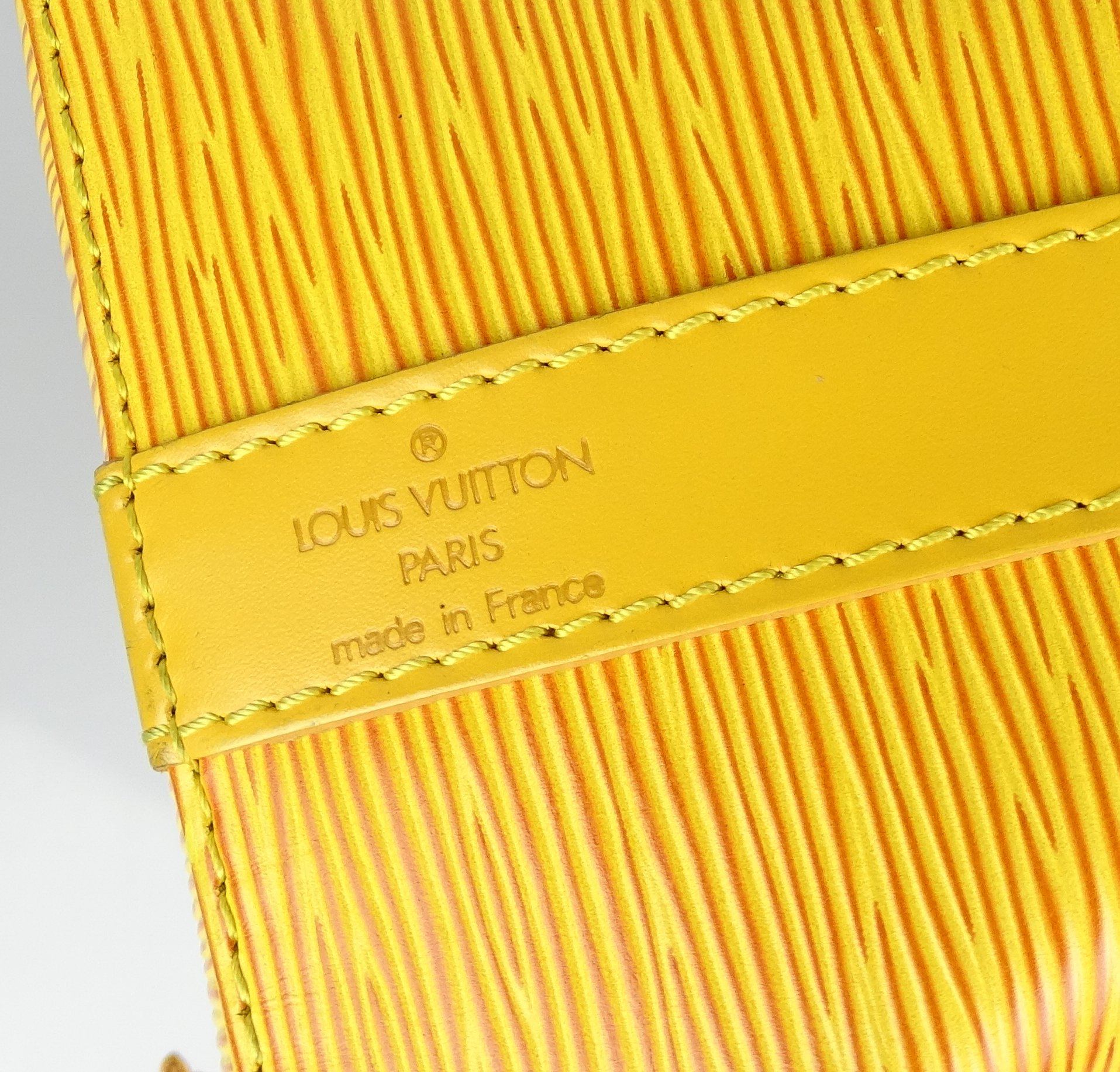 Louis Vuitton Tassil Yellow Epi Leather Noe AR1914 Bags Louis Vuitton 