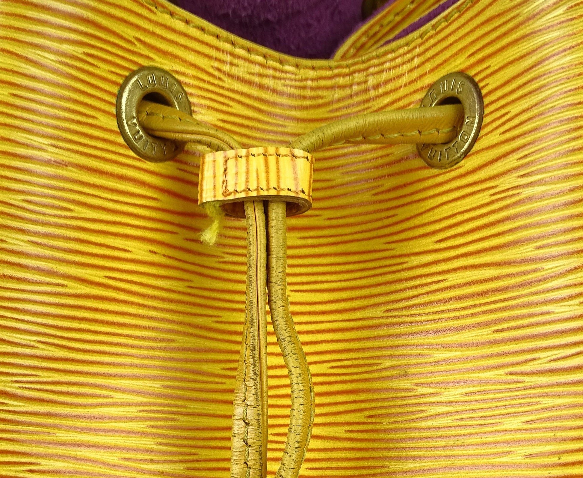Louis Vuitton Tassil Yellow Epi Leather Noe AR1914 Bags Louis Vuitton 