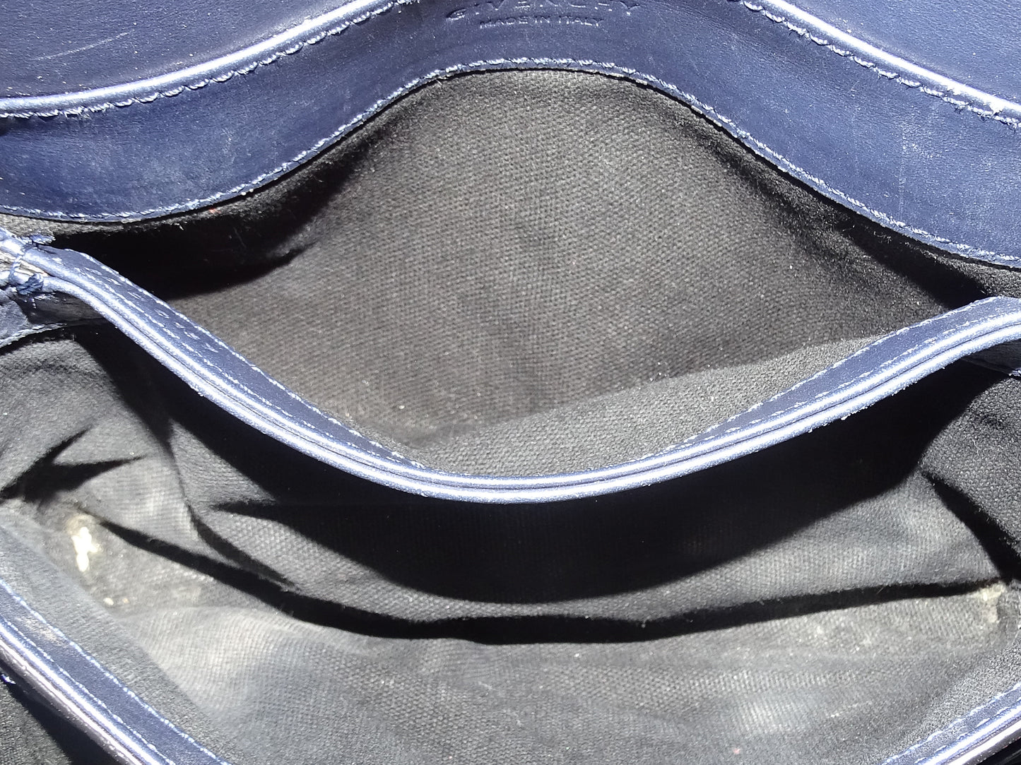 Givenchy Navy and Wine Cross Body Duetto