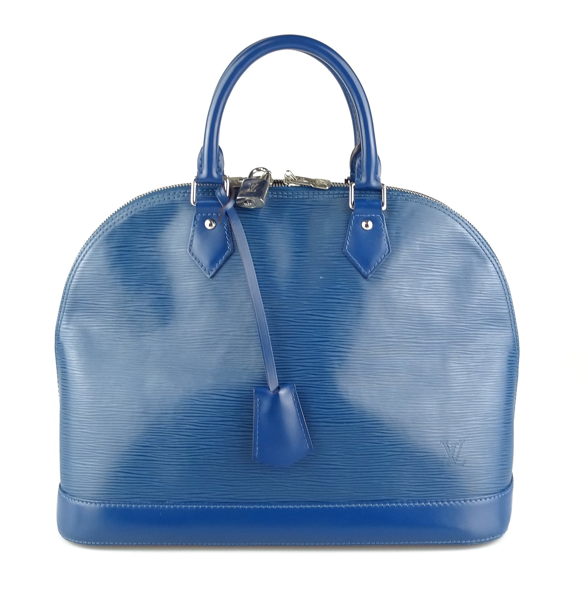 Louis Vuitton Epi Alma Myrtille Blue SN5113 Bags Louis Vuitton 