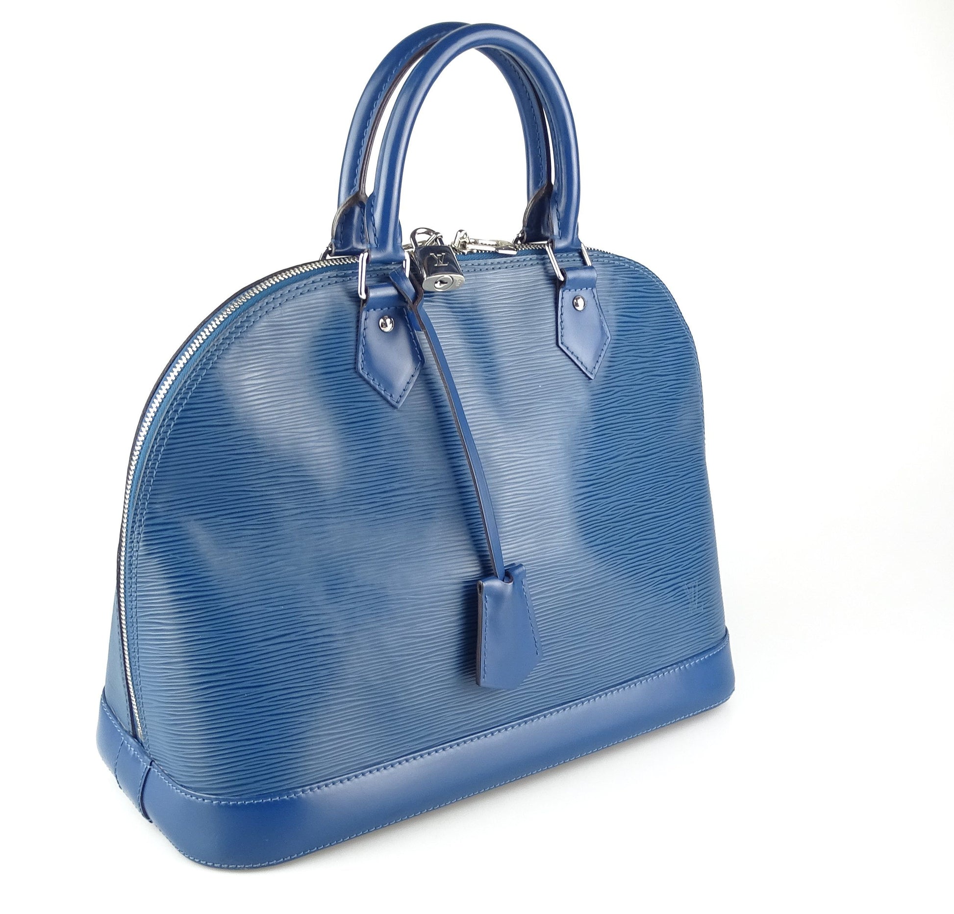Louis Vuitton Epi Alma Myrtille Blue SN5113 Bags Louis Vuitton 