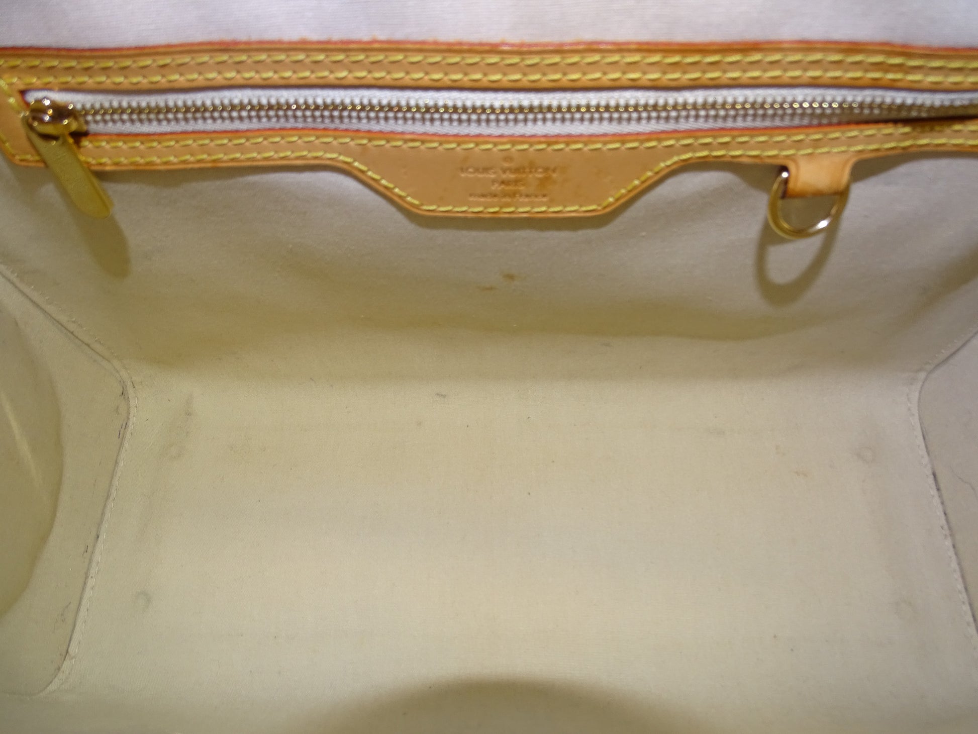 Louis Vuitton Perle Monogram Vernis Brea MM Bag