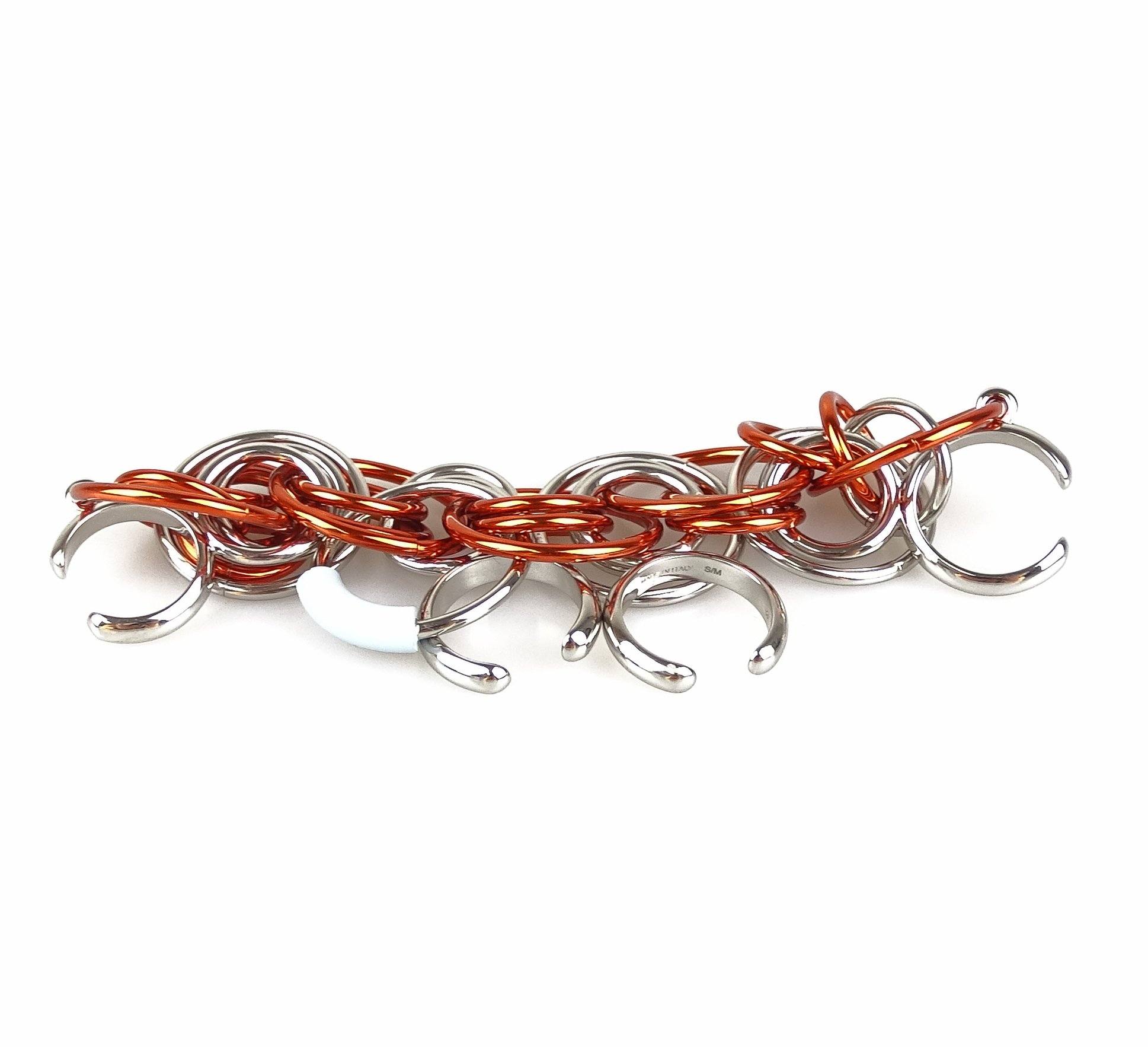 Chloe Reese Multi Finger Ring Mixed Metal Small Size Jewellery Chloe 