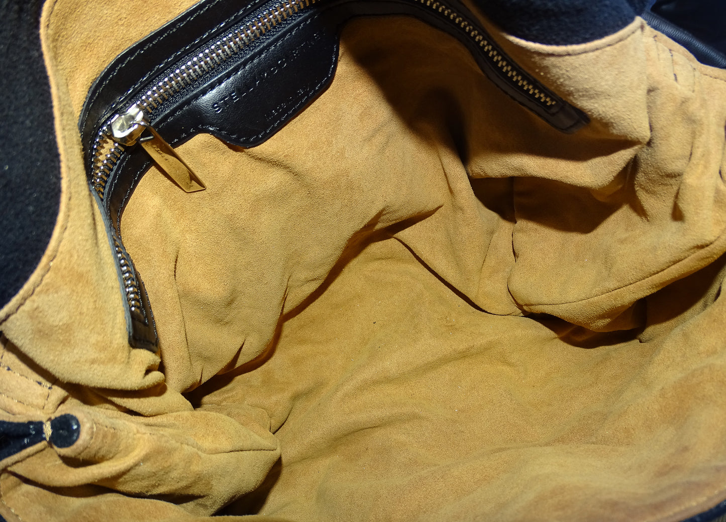Stella McCartney Black Soft Beckett Small Quilted Shoulder Bag