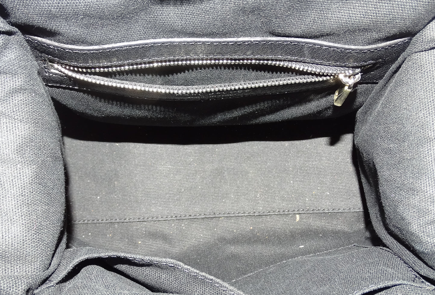 Marc Jacobs Gemma Bowler Bag Black Leather SH