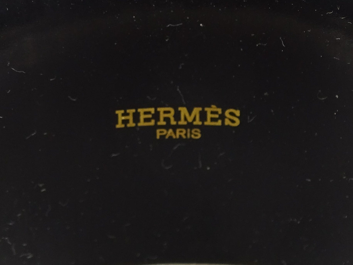 Hermes Extra Wide Enamel Bangle Leopard Detail 65mm Jewellery Hermes 