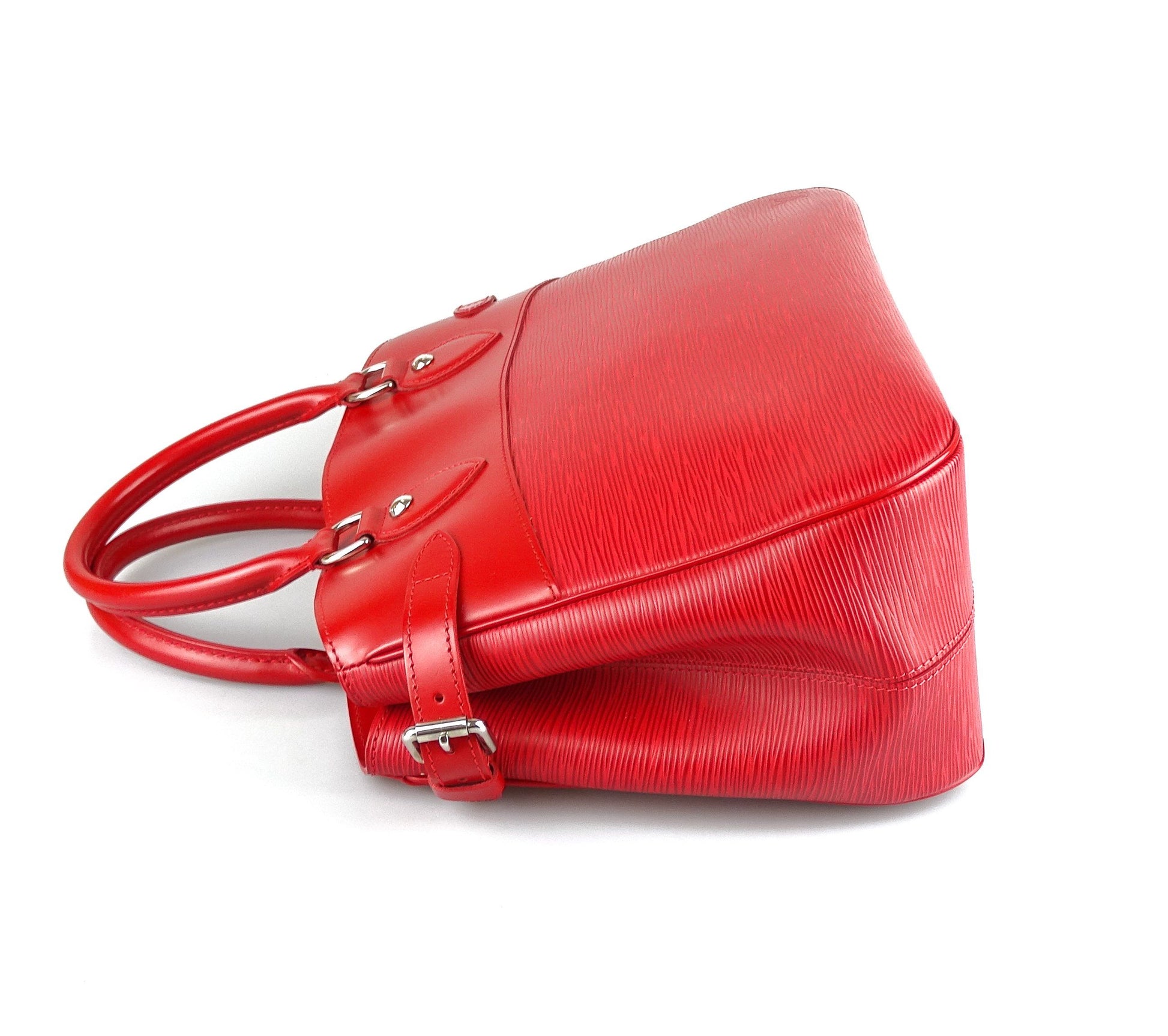 Sold at Auction: LOUIS VUITTON - RED EPI LEATHER PASSY