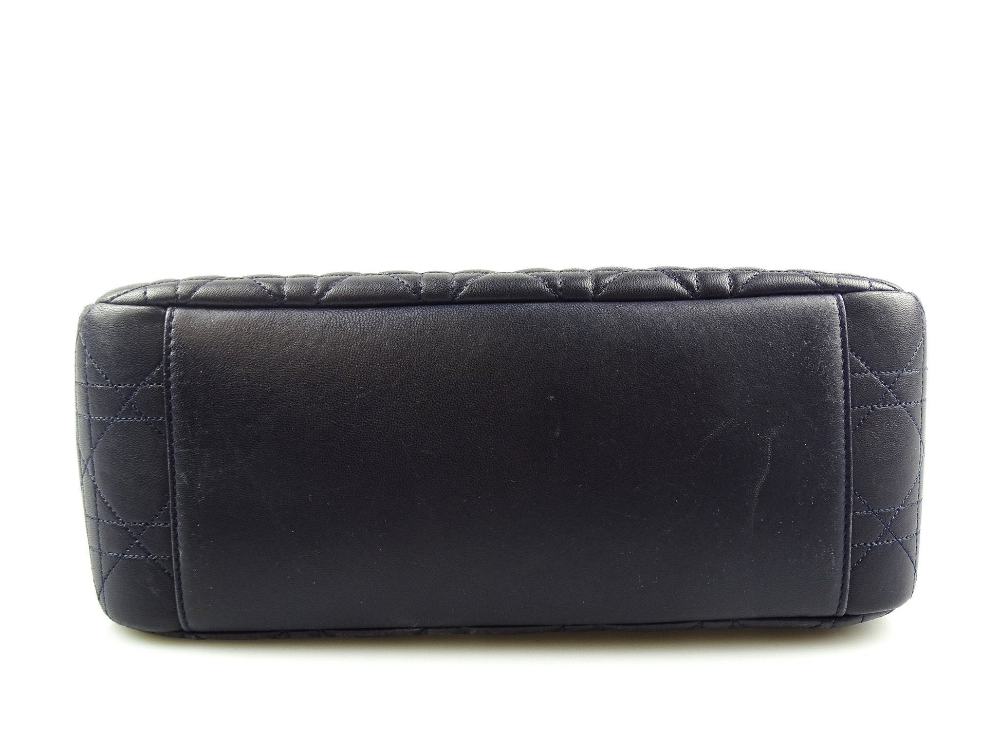 Dior Cannage Large Navy Miss Dior Flap Chain Bag Bags Dior 