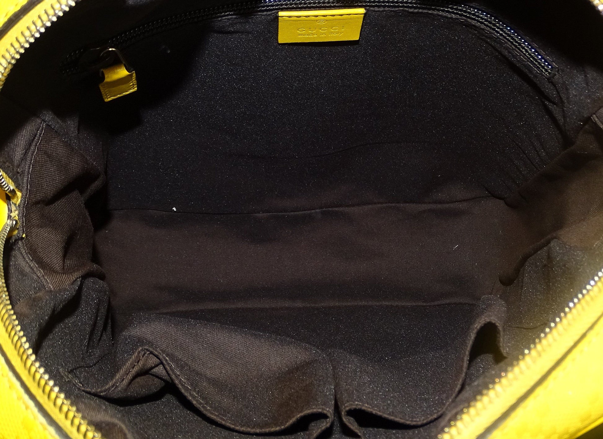 Gucci Yelow Diamante Zipped Messenger Bag Bags Gucci 