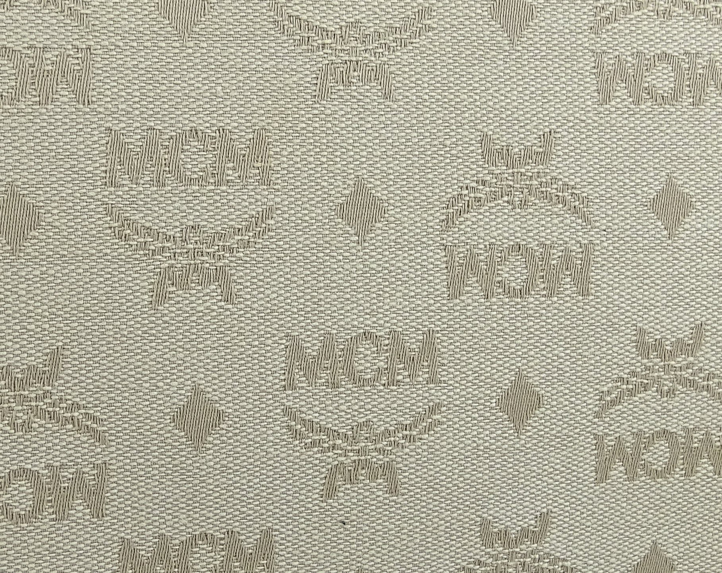 MCM Gold Leather & Canvas Tassel Tote Bags MCM 