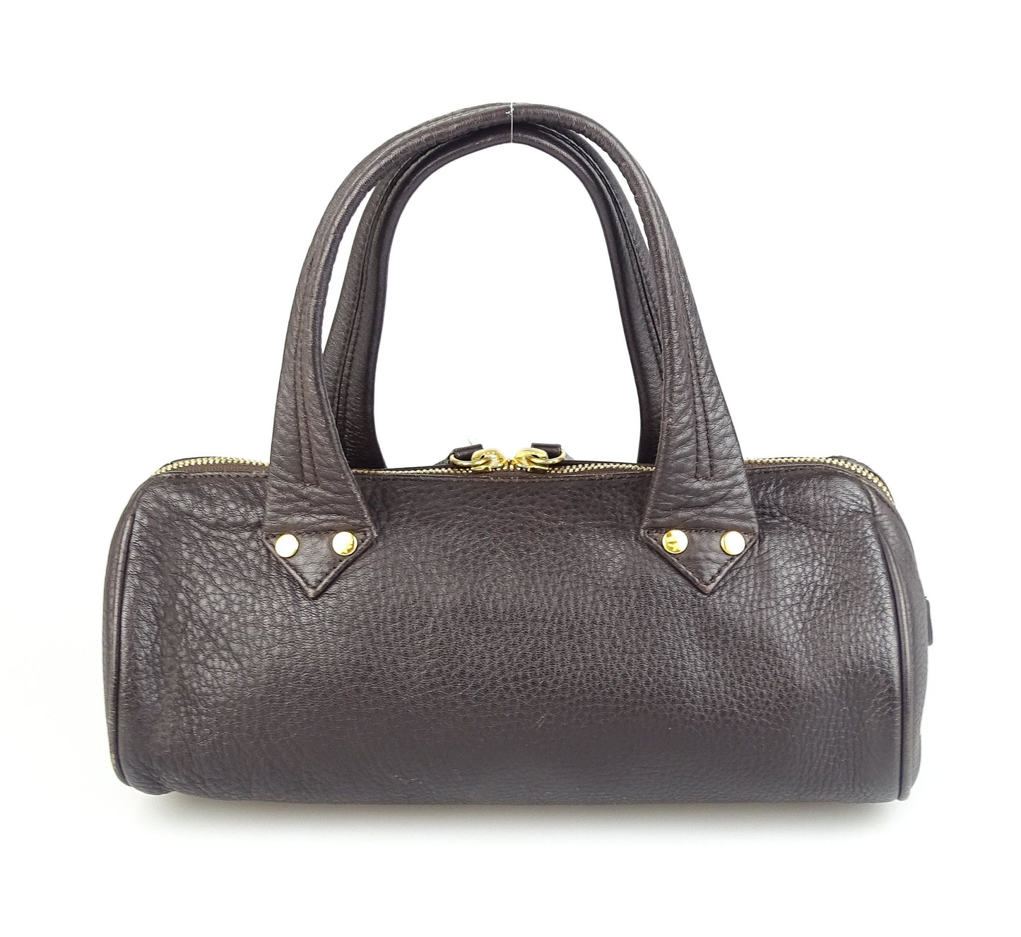 MCM Small Dark Brown Bowling Bag Bags MCM 