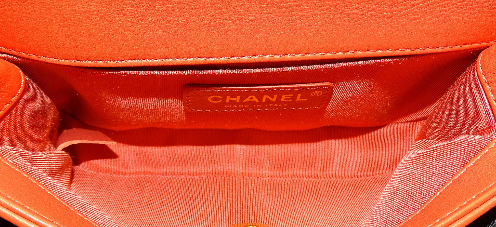 chanel happy stitch flap bag