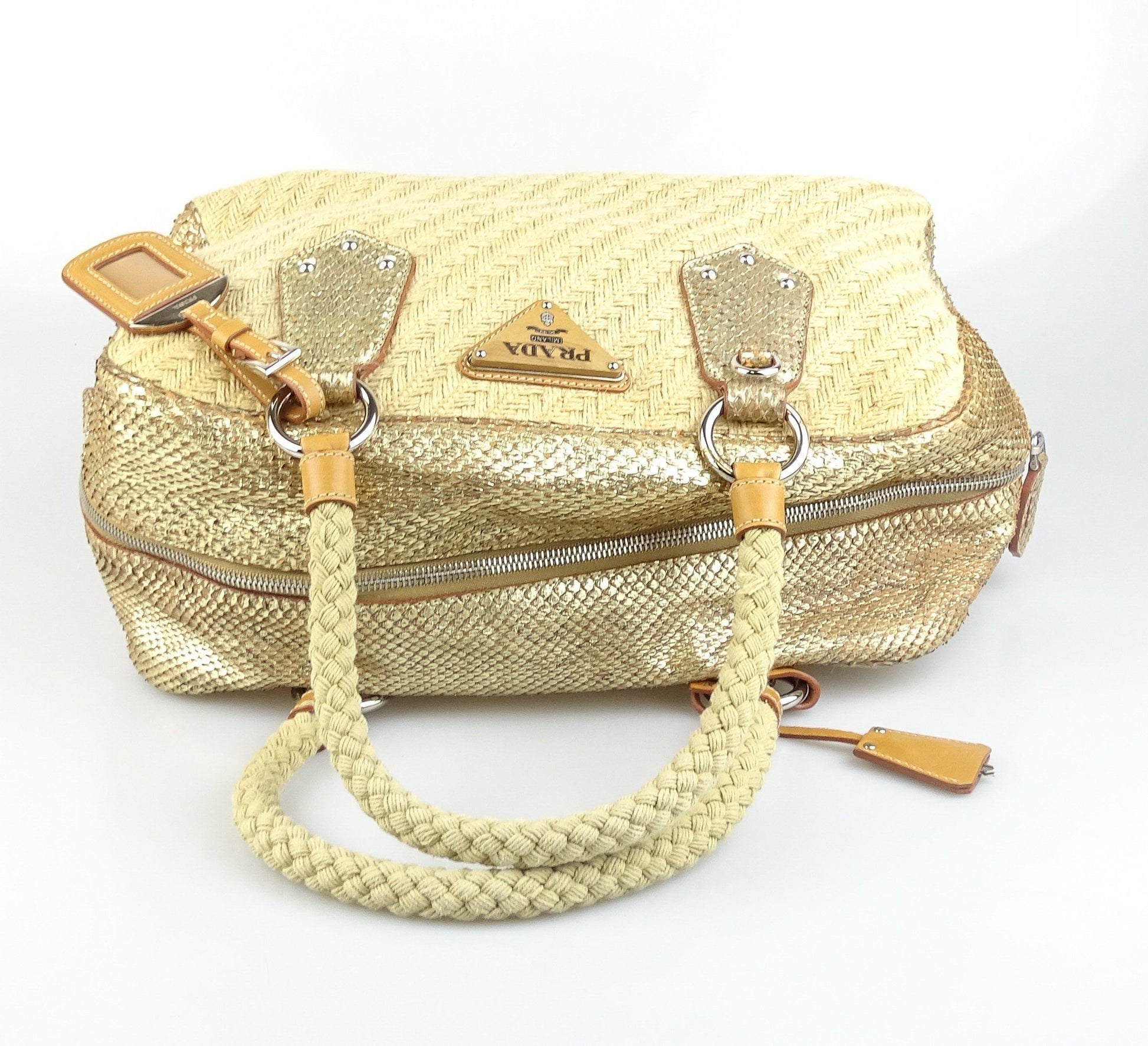 Prada Juta & Viper Print Bauletto Bags Prada 