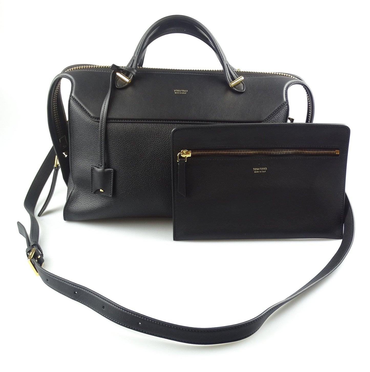 Tom Ford Edge Work Bag With Detachable Strap Black Bags Tom Ford 