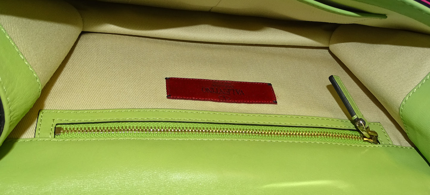 Valentino Rockstud Flap Bag Multicolour