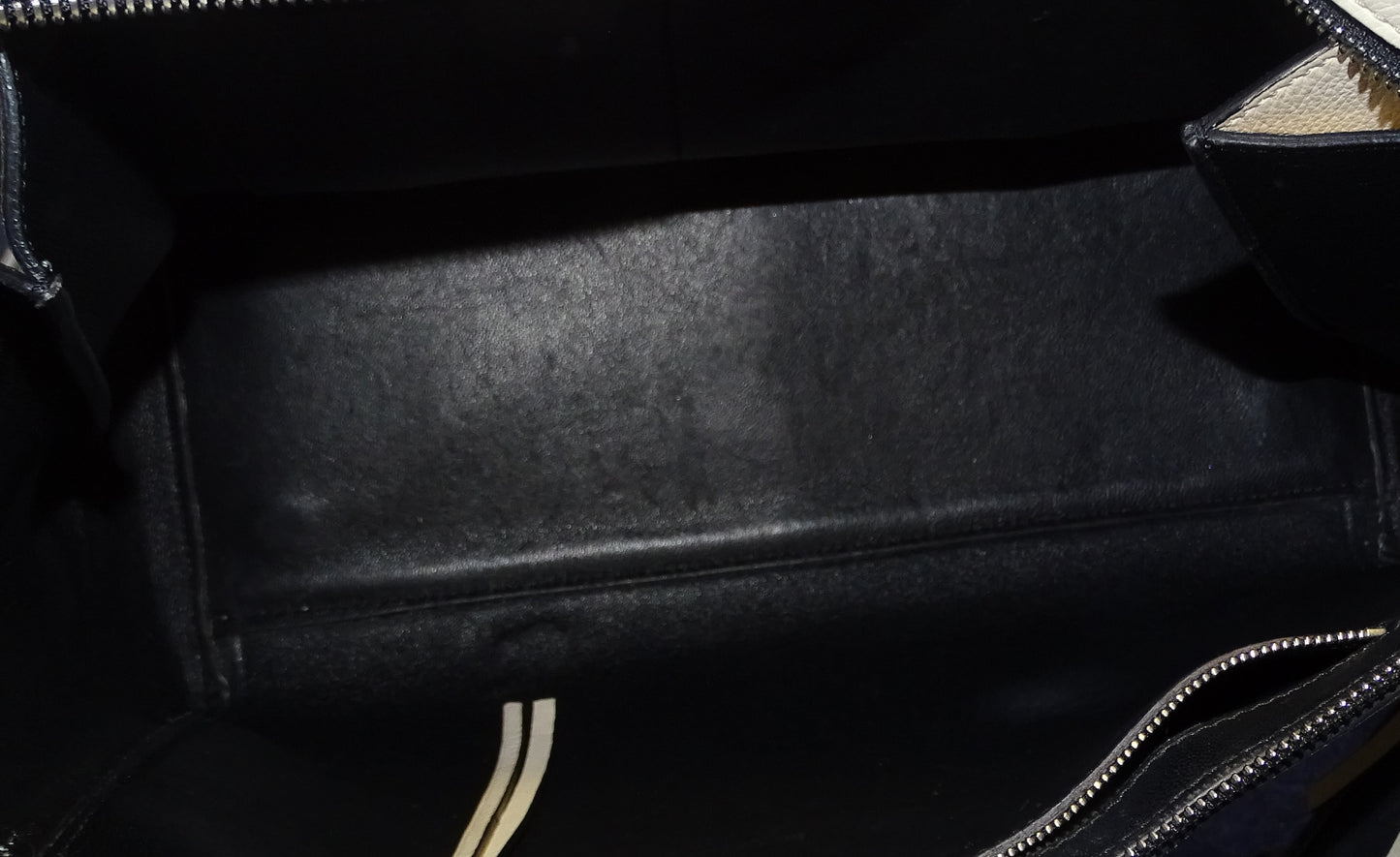 Celine Edge Bag Cream Calf Leather