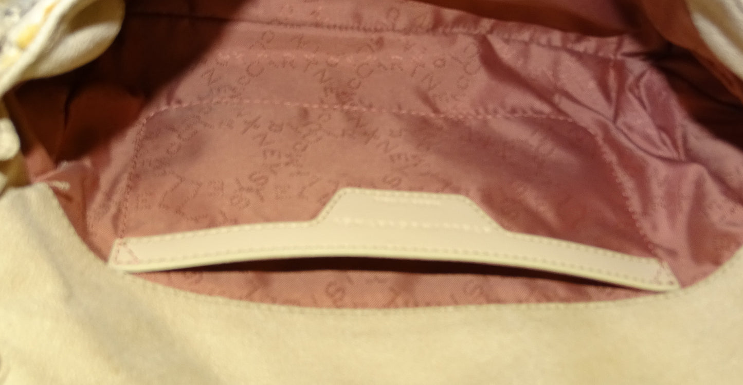 Stella McCartney Cream Quilted Shoulder Bag SH