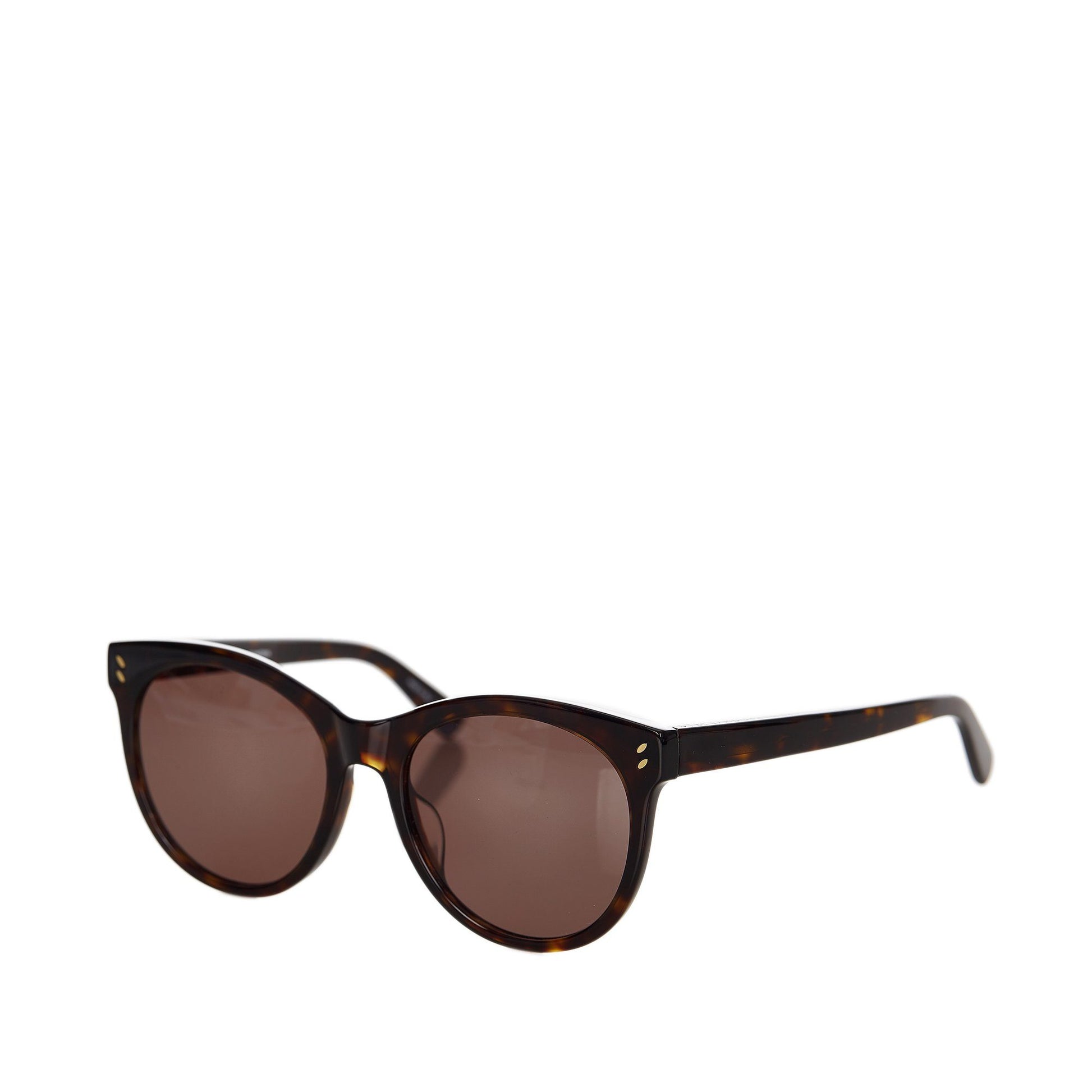 Stella McCartney Dark Brown Round Tinted Sunglasses Accessories Stella McCartney 