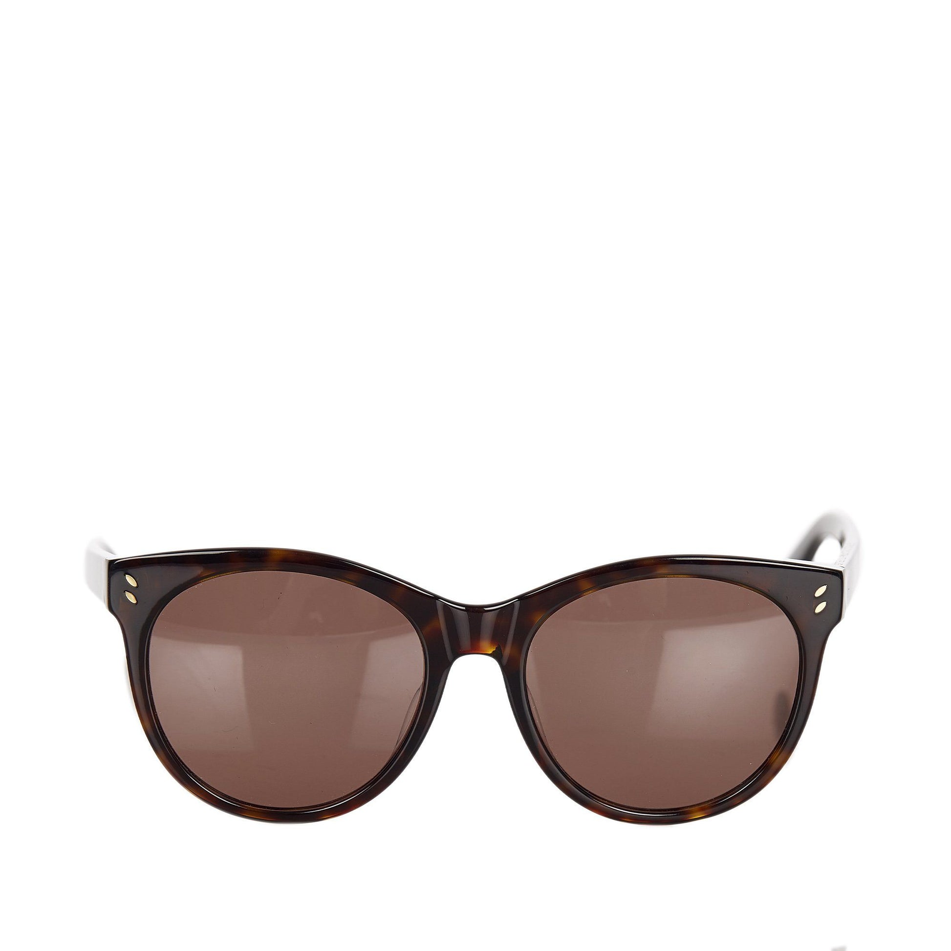 Stella McCartney Dark Brown Round Tinted Sunglasses Accessories Stella McCartney 
