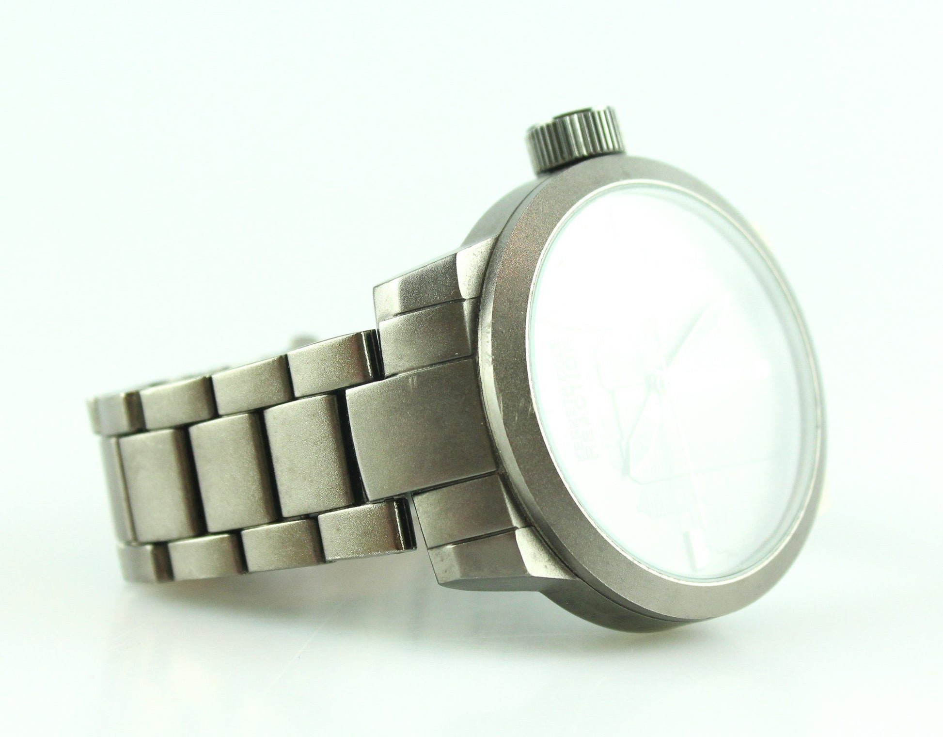 Kenneth Cole Reaction Mens Cityscape Analogue Watch Grey Watches Kenneth Cole 