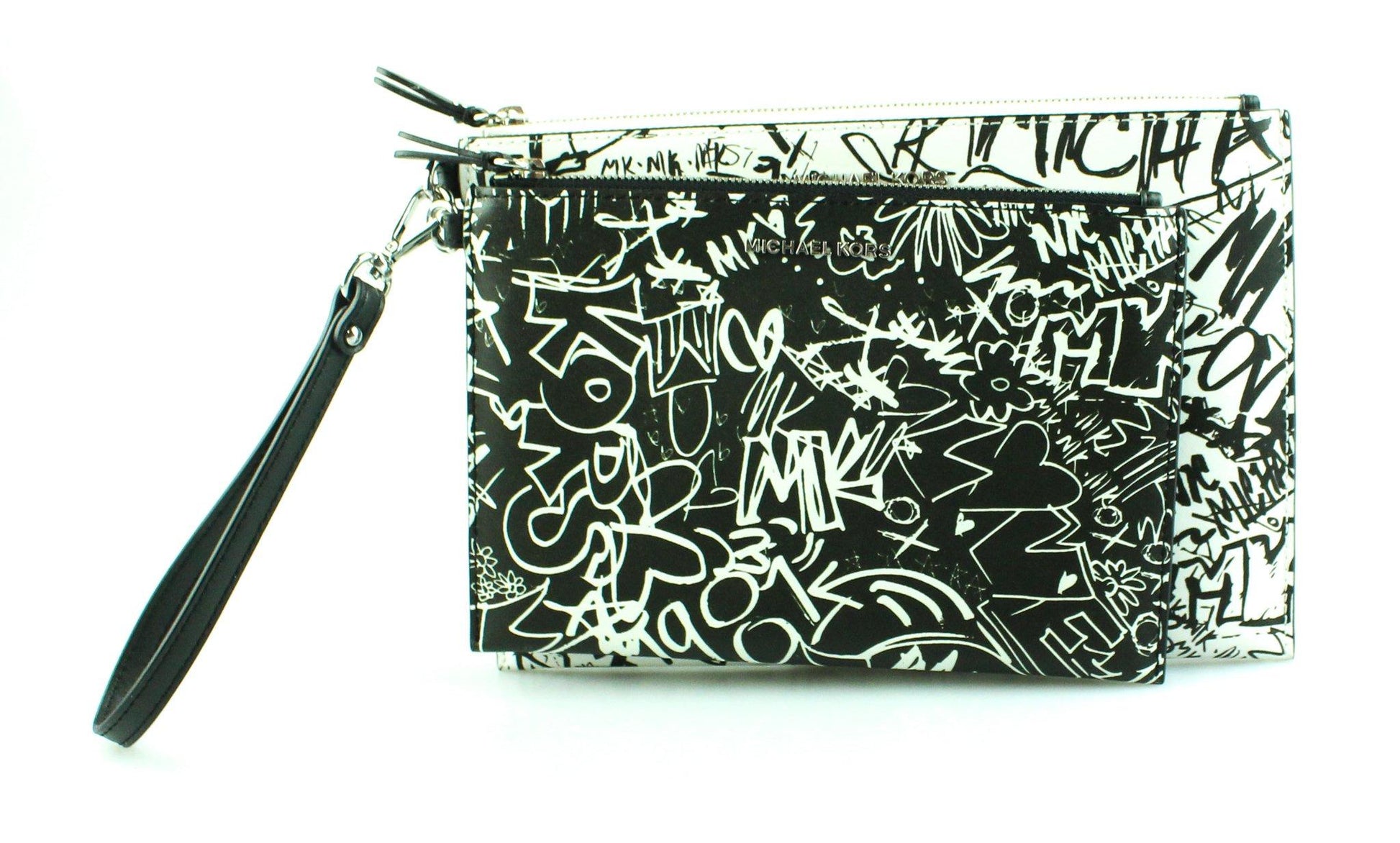 Michael Kors Graffiti Collection Duo Travel Pouch Bags Michael Kors 