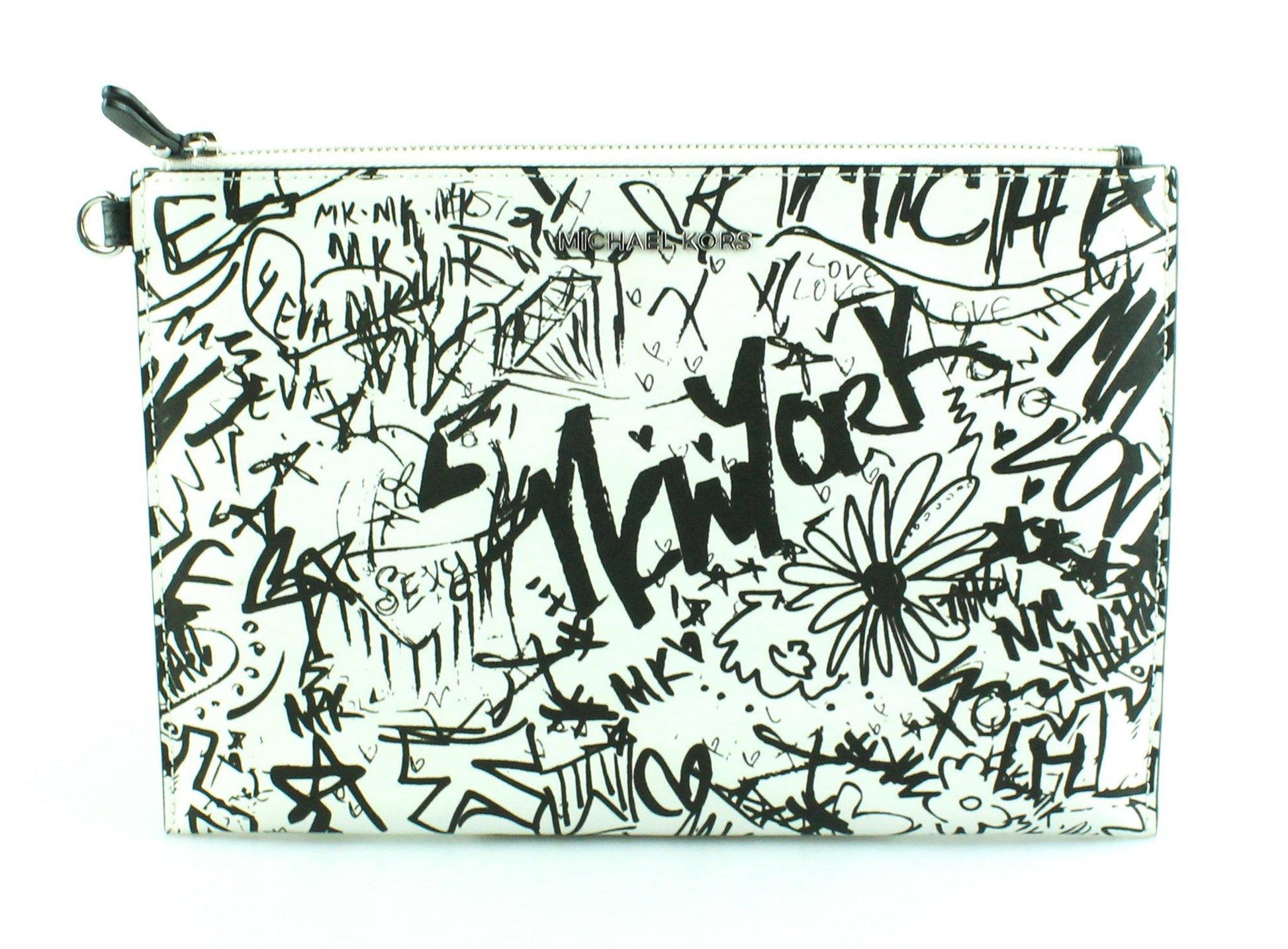 Michael Kors Graffiti Collection Duo Travel Pouch Bags Michael Kors 