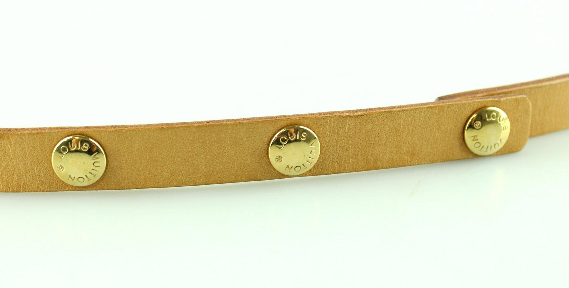 Louis Vuitton Cowhide Leather Strap 2 Belts Louis Vuitton 