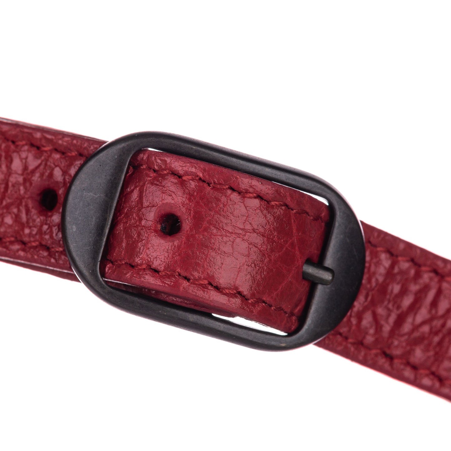 Balenciaga Classic Arena Wrap Leather Bracelet Red Costume, Jewellery Balenciaga 