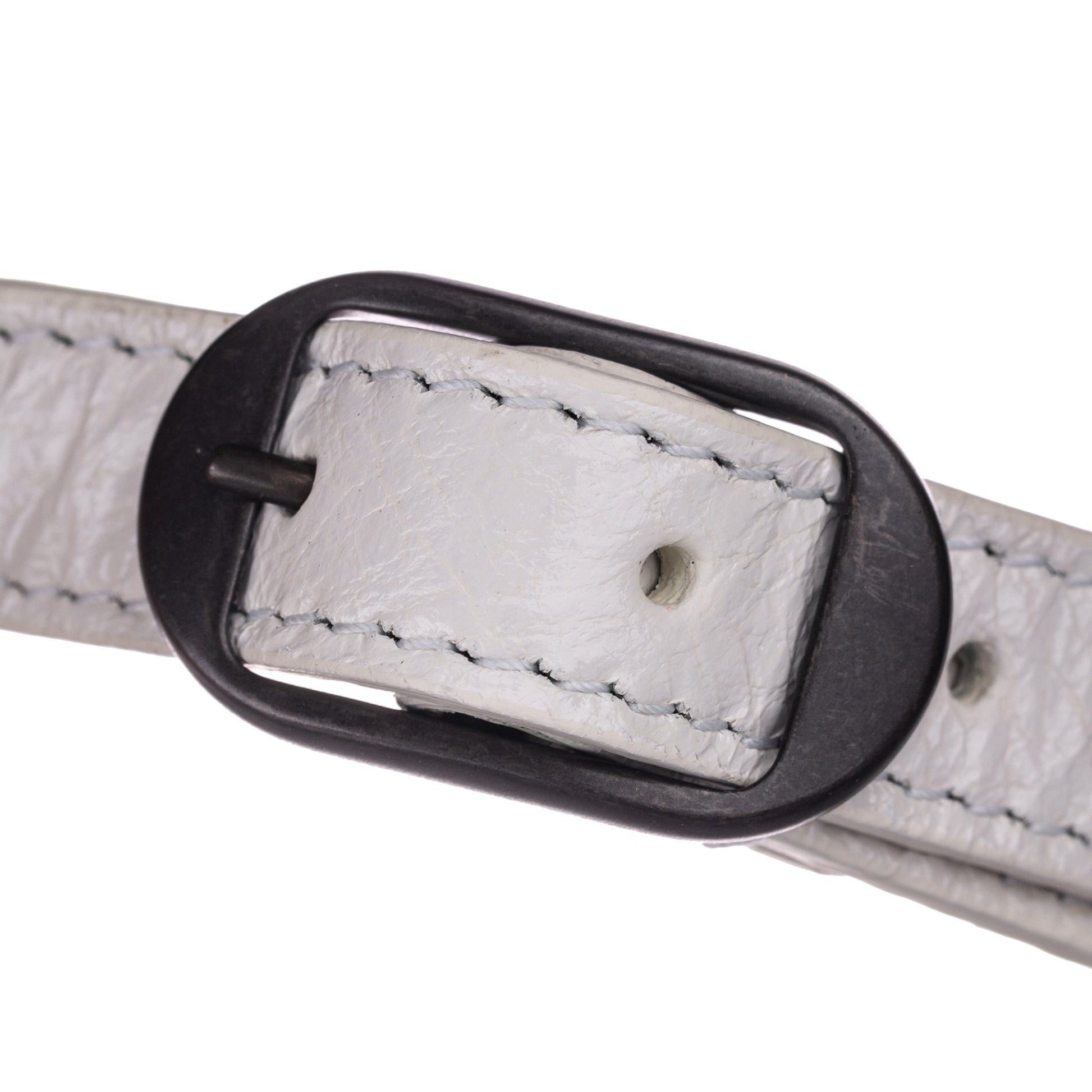 Balenciaga Classic Arena Wrap Leather Bracelet White Costume, Jewellery Balenciaga 