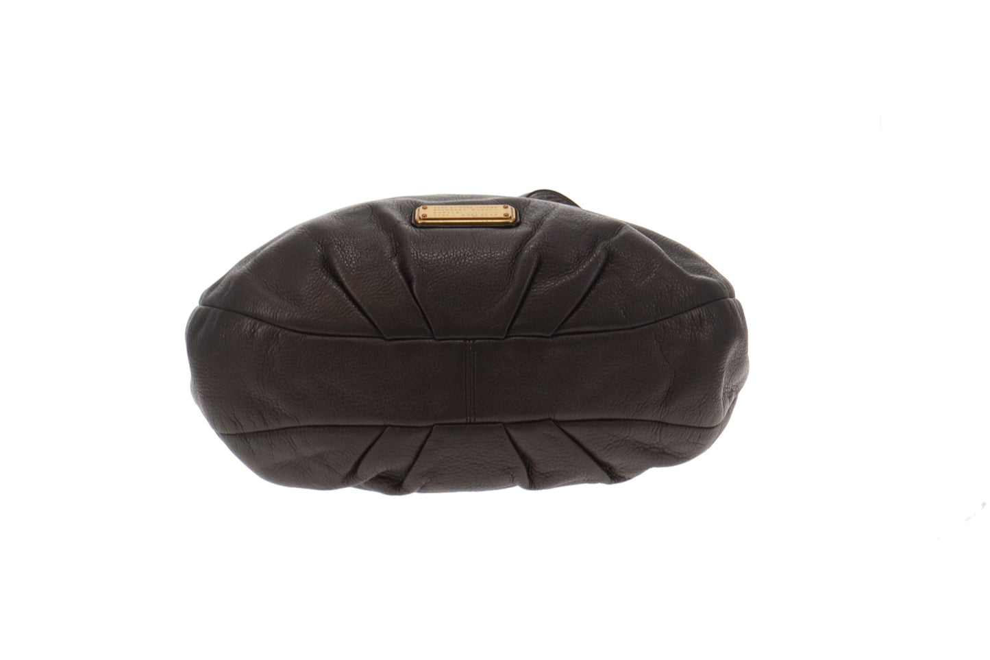 Marc Jacobs Grey Leather Q Hillier Hobo Bag