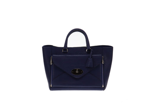 Mulberry Indigo Large Willow Tote Bag