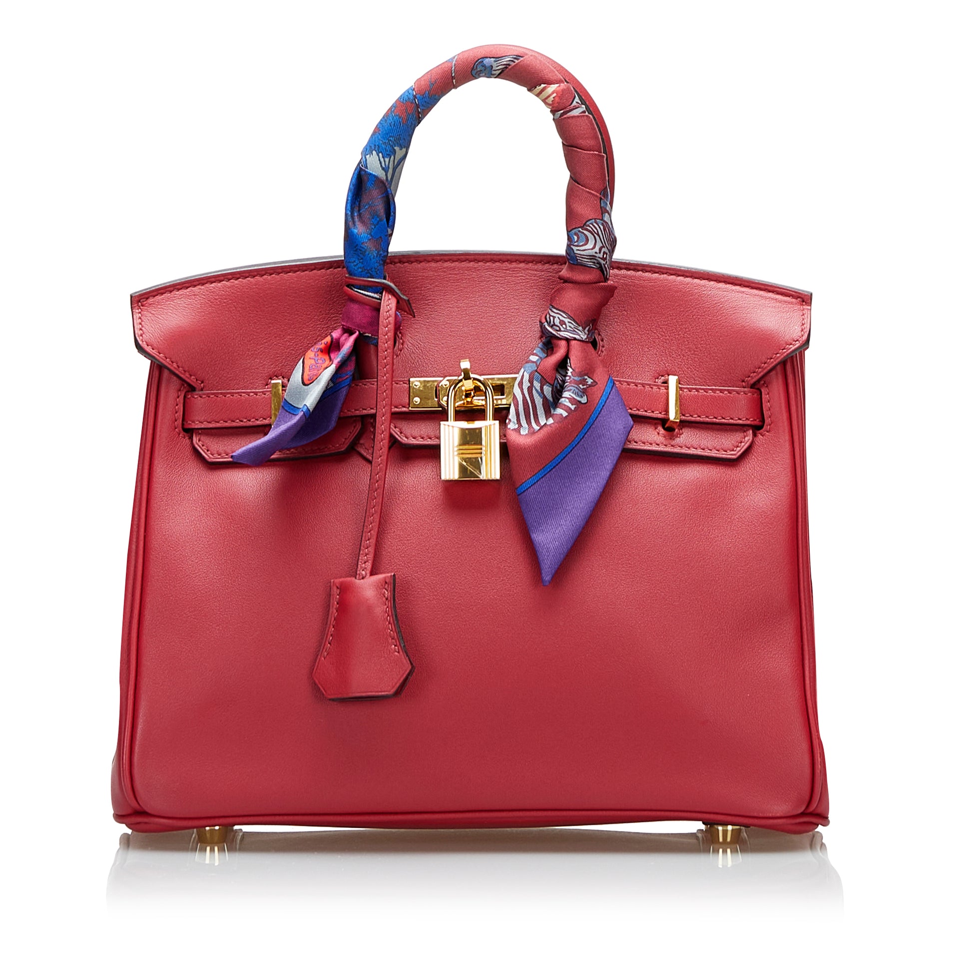 2016 Hermès Rouge Grenat Swift Leather Birkin 25cm