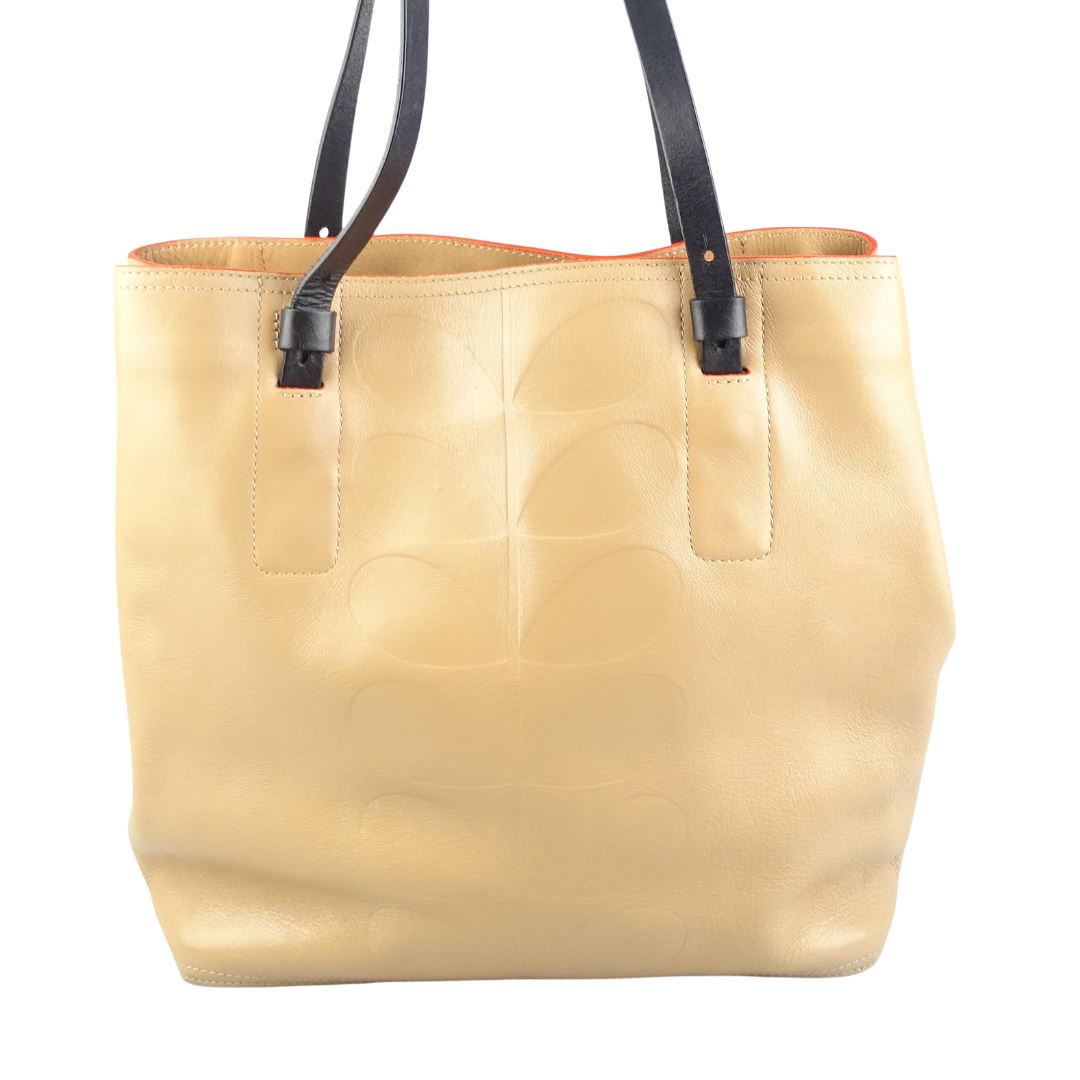 Orla Kiley Fawn Stem Print North South Tote Bags Orla Kiely 