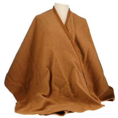 Burberry's Vintage Tan Lambswool Cape