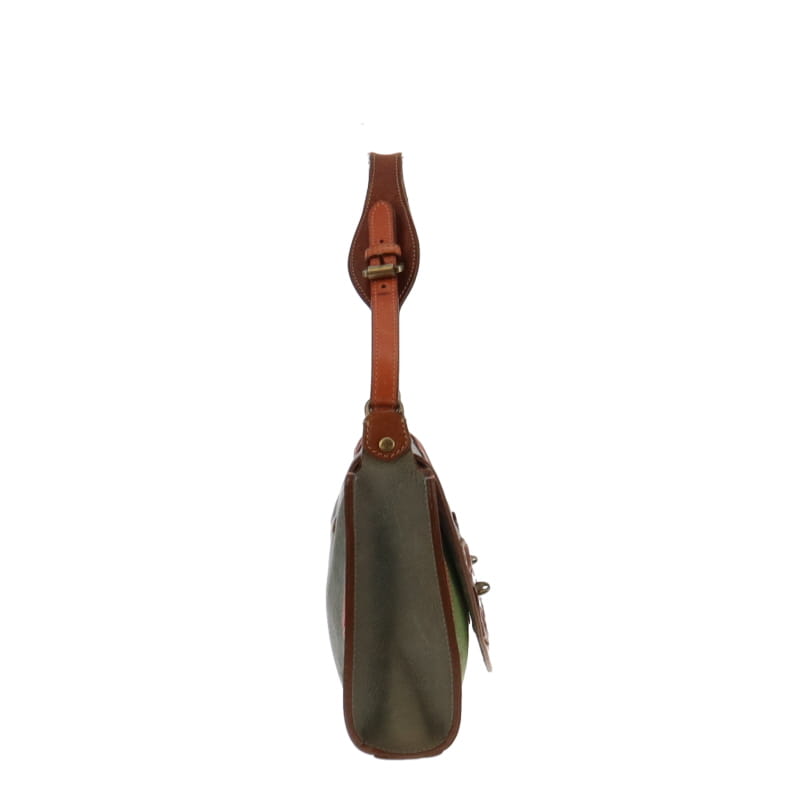 Mulberry Vintage Jolene Tooled Darwin Saddle Bag