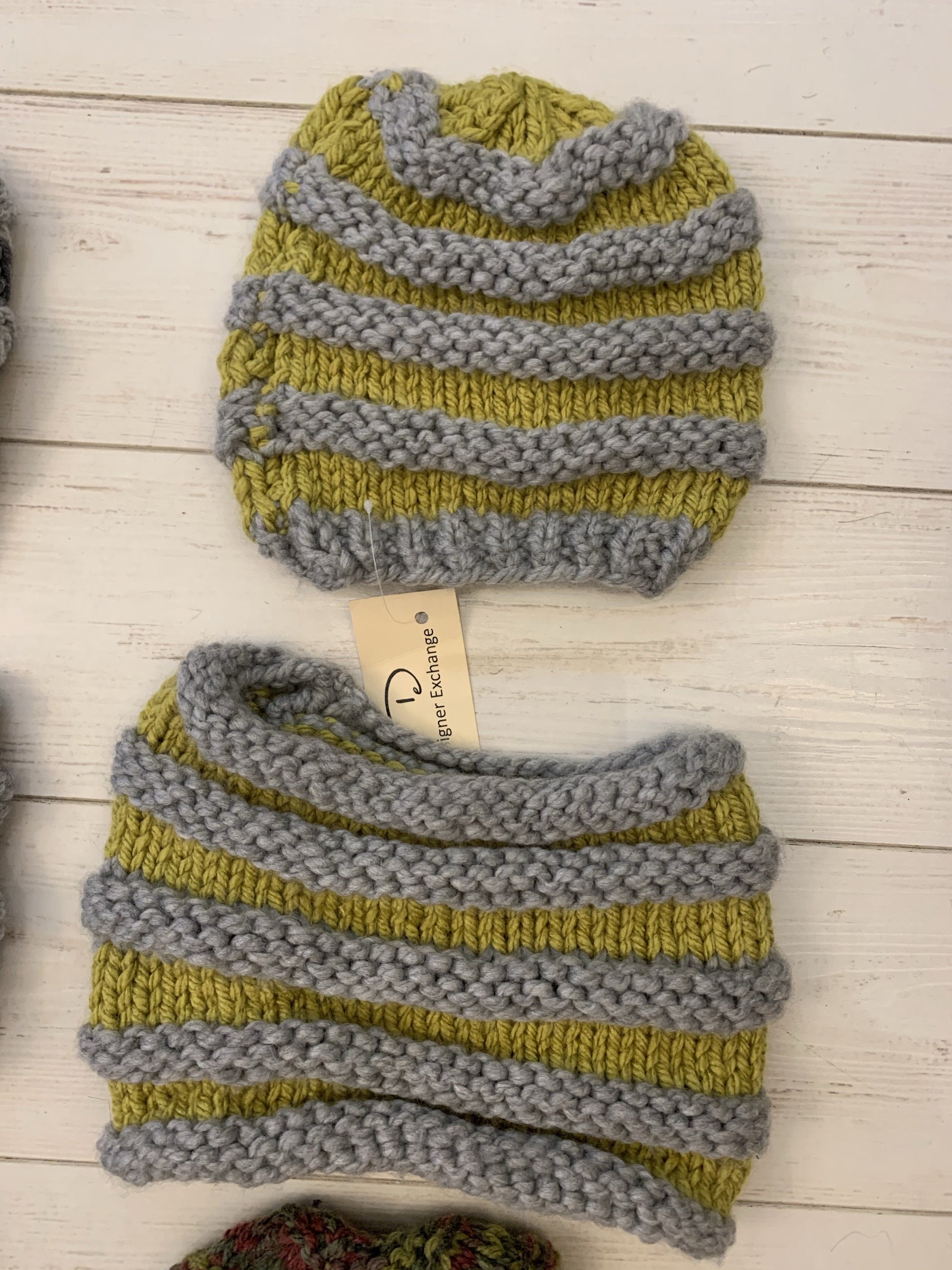 Eilish Craft Homemade Acrylic Wool Hat & Snood (Various Colours Available) SCARF Eilish Crafts 