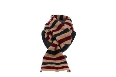 Burberry Long Lambswool Striped Scarf